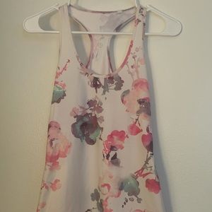 Lululemon Cool Racerback Floral Tank